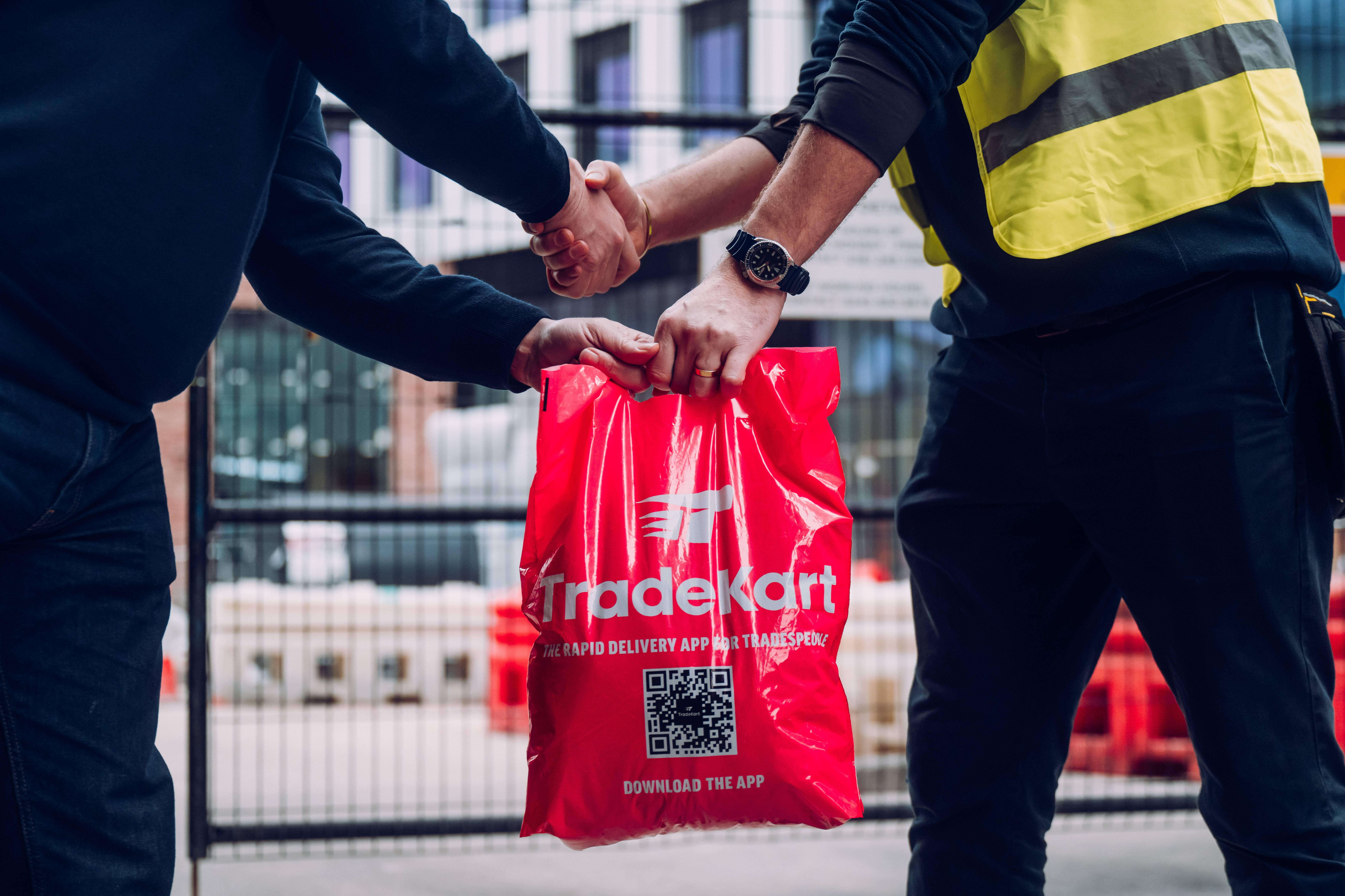 Contractor using TradeKart